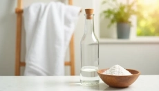 Koniec szorstkim ręcznikom dzięki praniu ręczników z octem i sodą