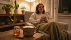 Wieczorne latte rooibos bez kofeiny dla spokojnego snu i dobrego samopoczucia