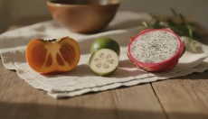 Wypróbuj egzotyczne owoce kaki, feijoa i pitaję