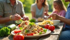 Zdrowa sałatka makaronowa z tuńczykiem oferuje doskonałe połączenie smaków i wartości odżywczych