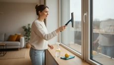 Wypróbuj prosty trik na błyszczące okna bez smug