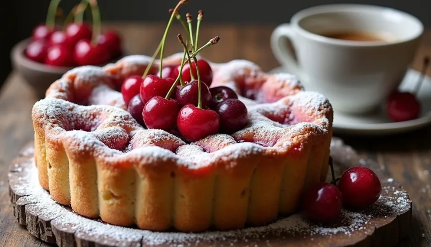 Czereśniowy placek jako wspomnienie dzieciństwa i lata pełnego smaków