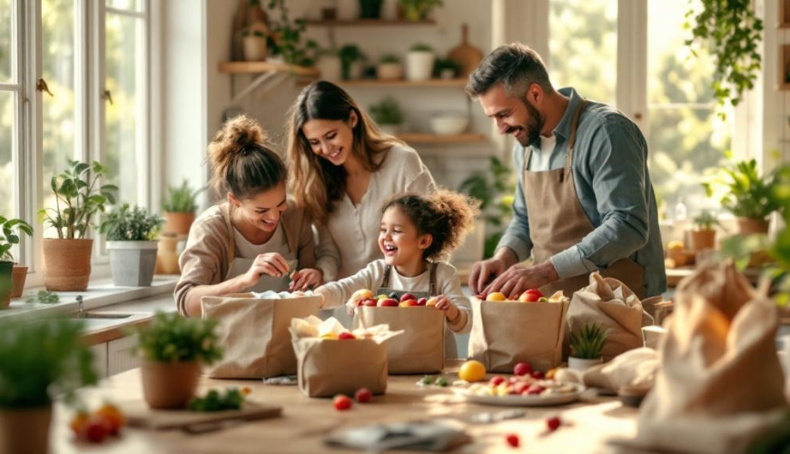 Zrównoważone gospodarstwo domowe z dziećmi może funkcjonować, gdy zaczniecie od małych kroków.