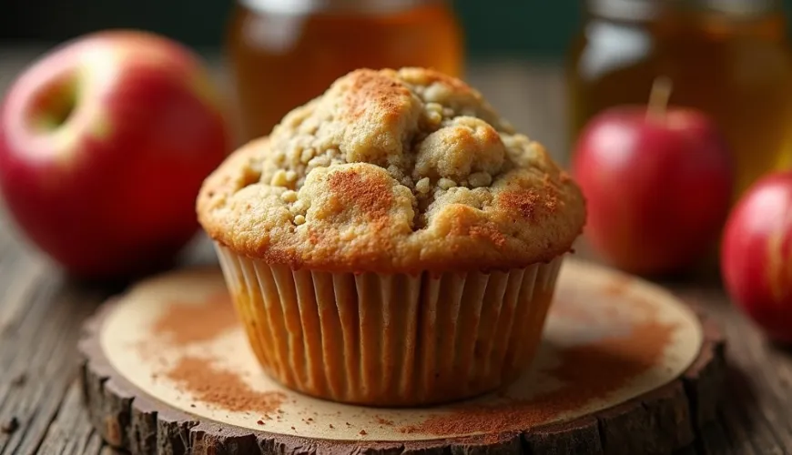 Zdrowe muffiny jabłkowe, które zasmakują całej rodzinie